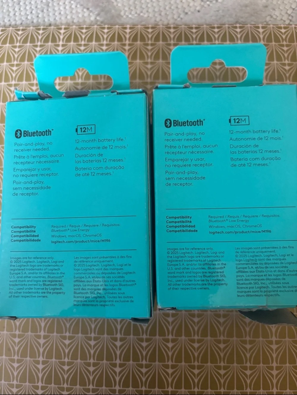 2 Logitech Wireless Mice